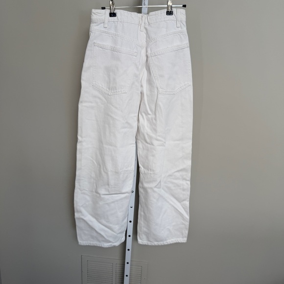 Zara White Denim Jeans size 0 - Picture 2 of 4